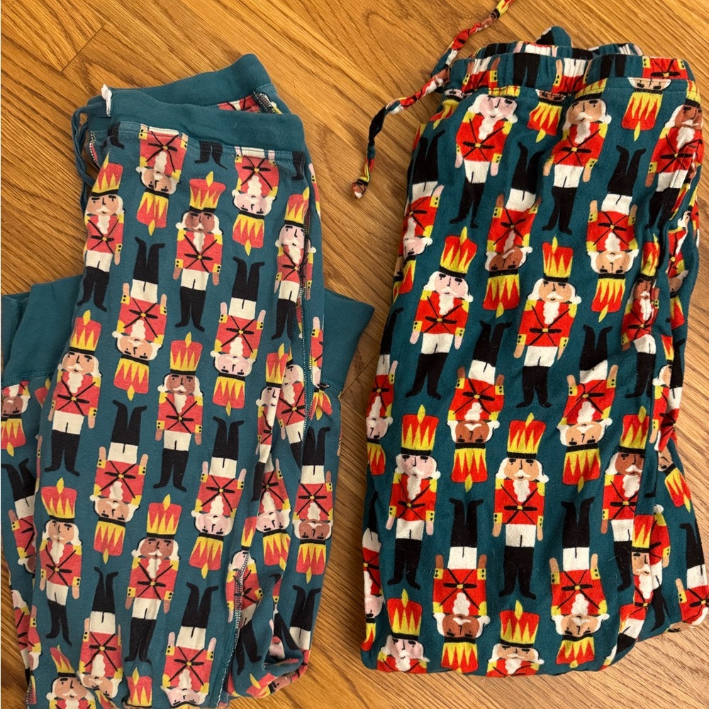 Hannah Andersson Matching his And hers nutcracker Christmas pajama pants